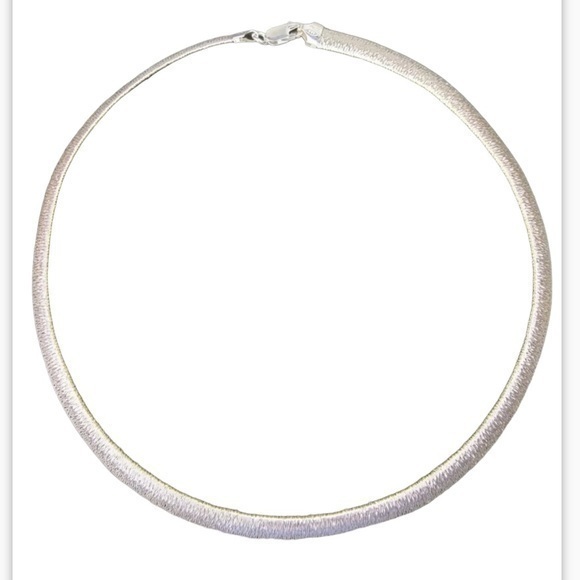 Sterling silver 8mm / 14” - 16” Choker - Picture 1 of 2